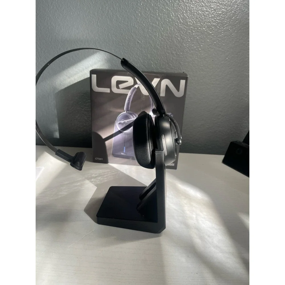 LEVN CT001 Wireless Headset with Microphone for Call Center/Office/Work